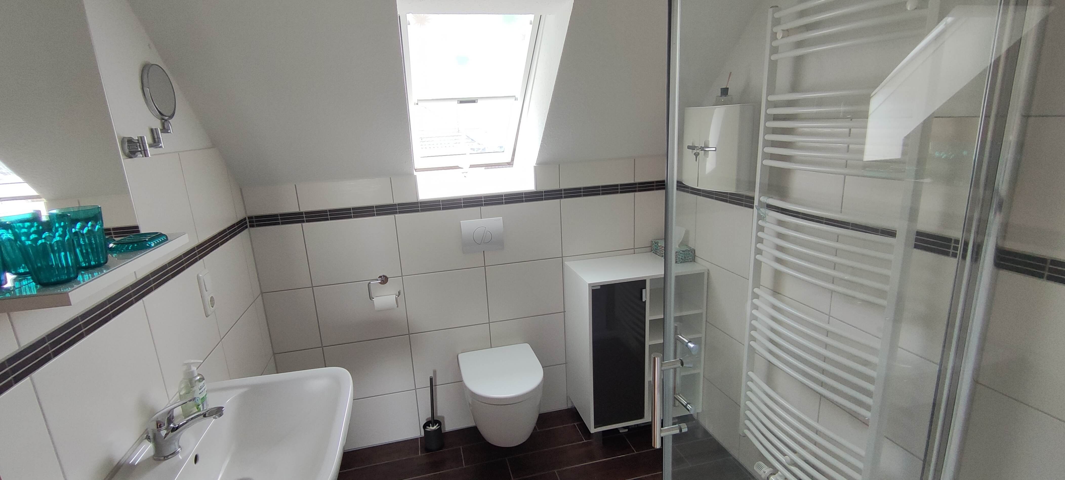 Badezimmer Dachgeschoss